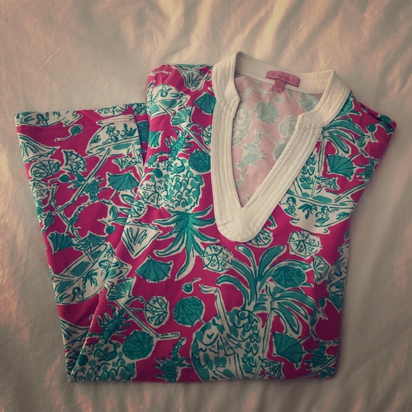 Ladies Lily Pulitzer Cotton Tunic Dress - Picture 1 of 7